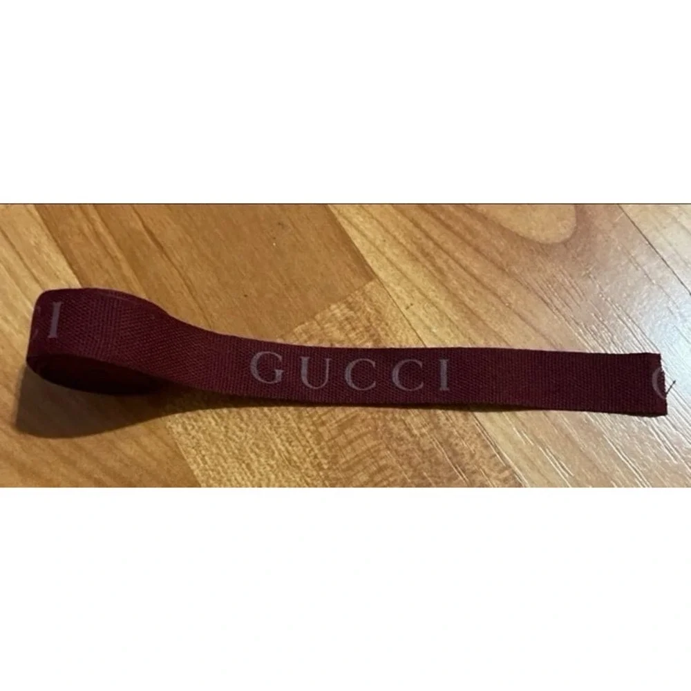 GUCCI RIBBON RED WINE COLOR 42 INCHES